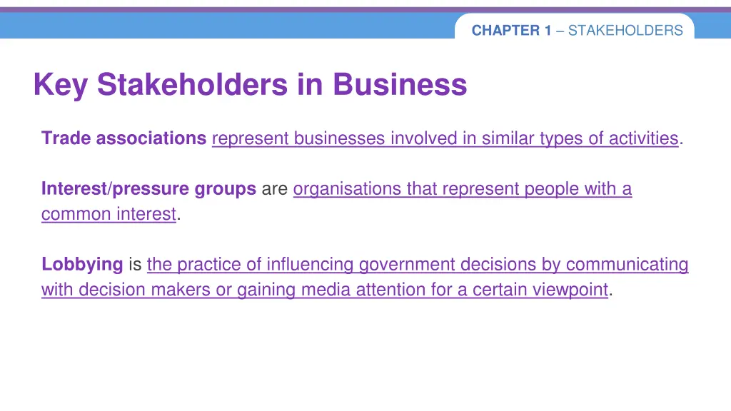 chapter 1 stakeholders 11