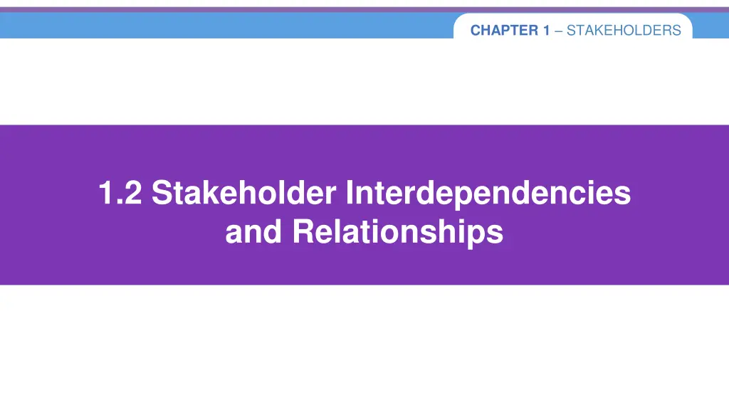 chapter 1 stakeholders 18