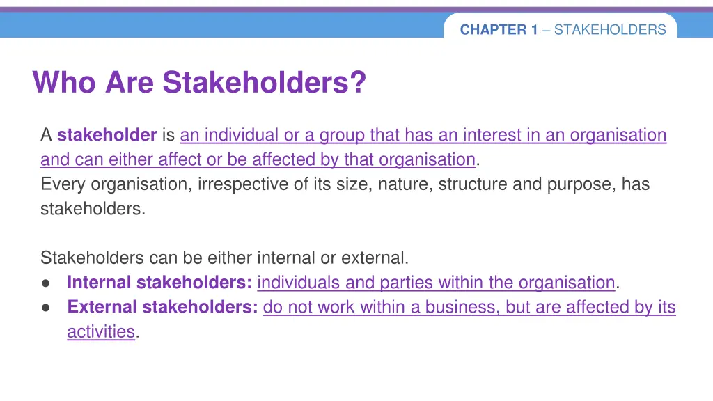 chapter 1 stakeholders 3