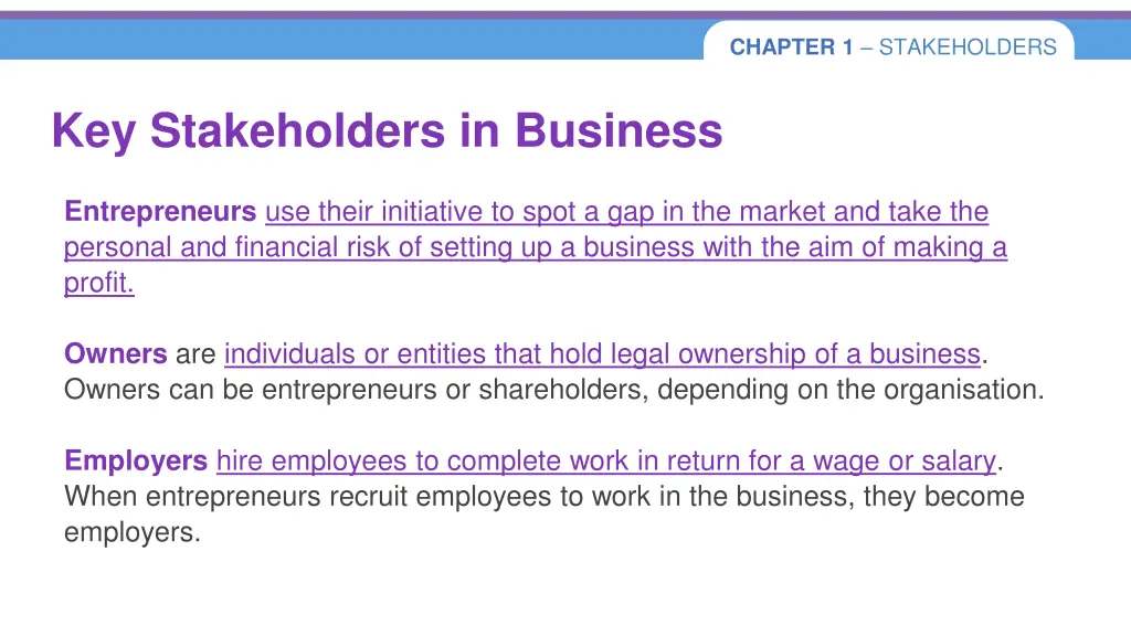 chapter 1 stakeholders 6