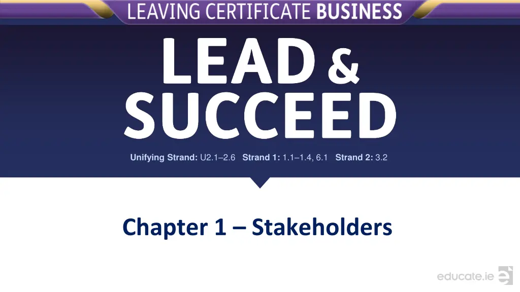 chapter 1 stakeholders
