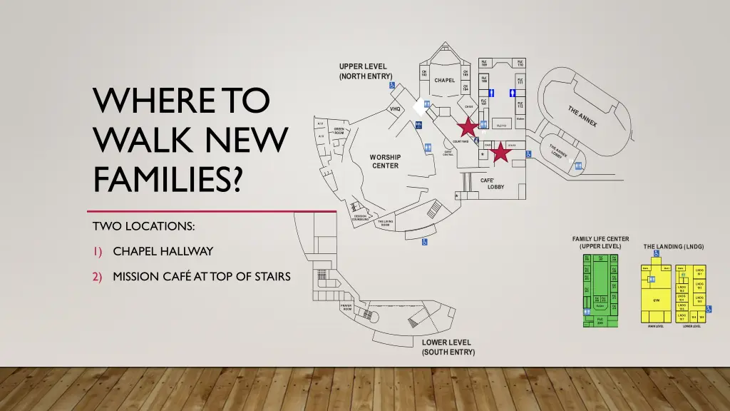 where to walk new families