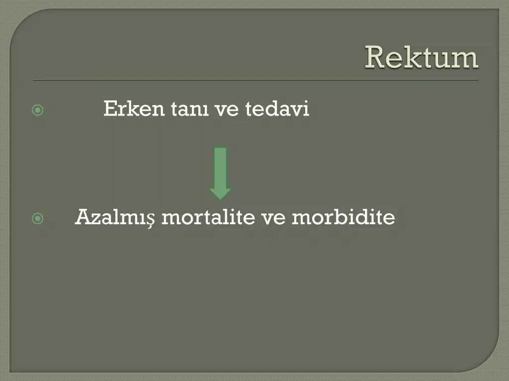 erken tan ve tedavi