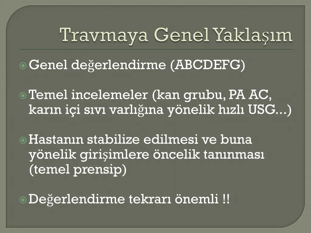 genel de erlendirme abcdefg