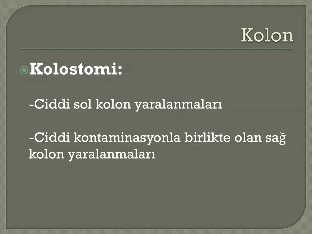 kolostomi