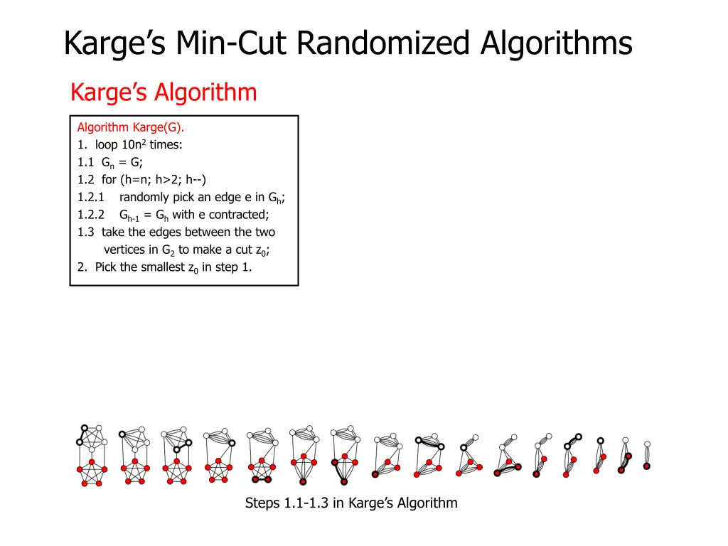 karge s min cut randomized algorithms 1