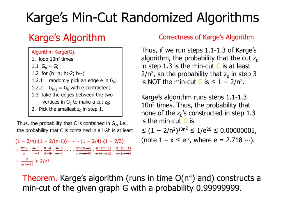 karge s min cut randomized algorithms 20