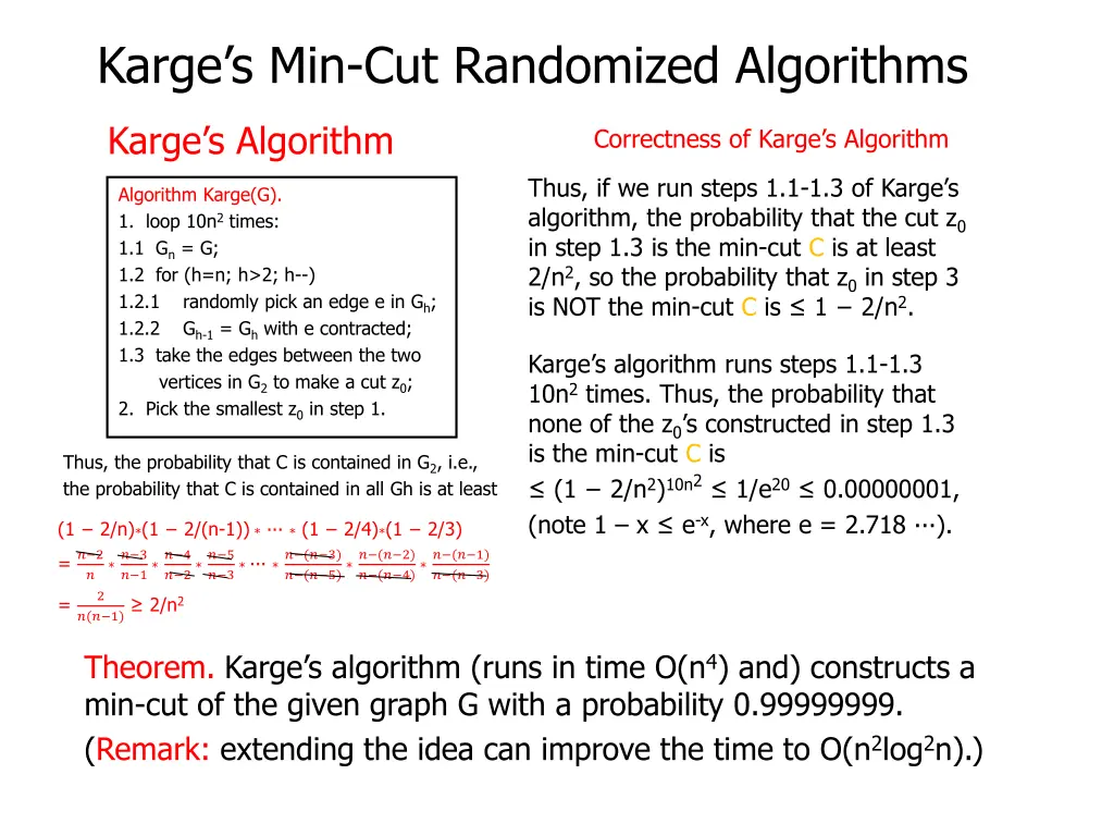 karge s min cut randomized algorithms 21