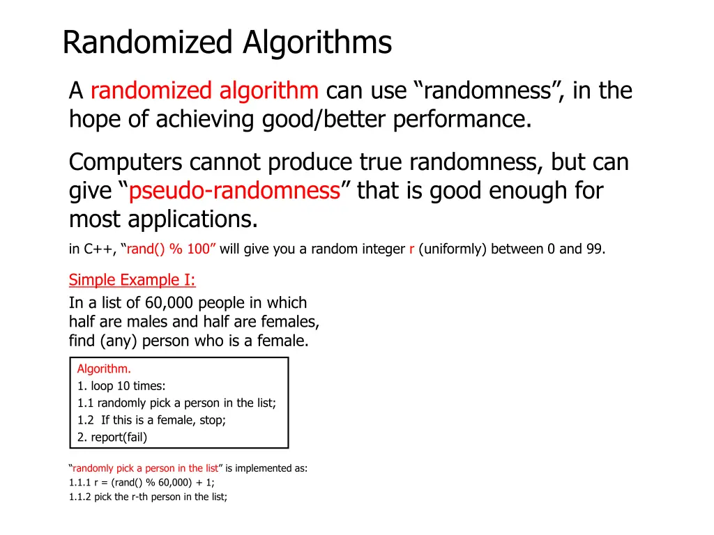 randomized algorithms 4