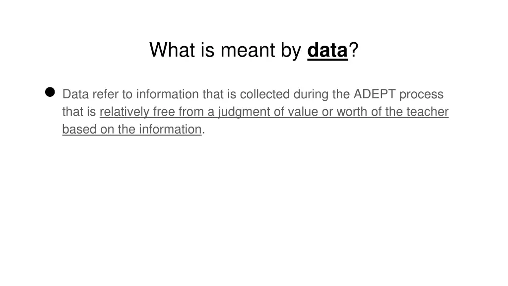 what is meant by data
