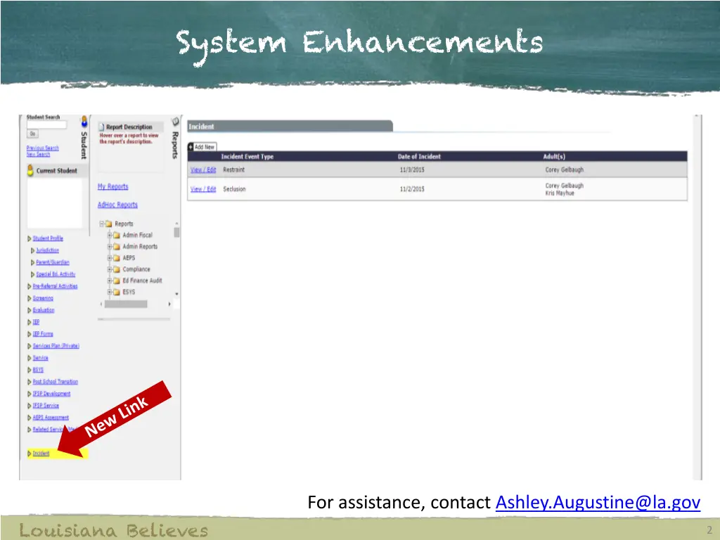 system enhancements 1