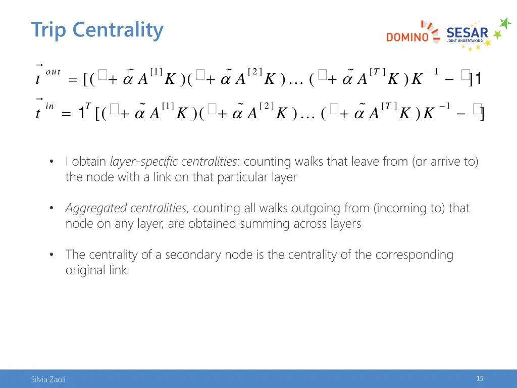 trip centrality 1