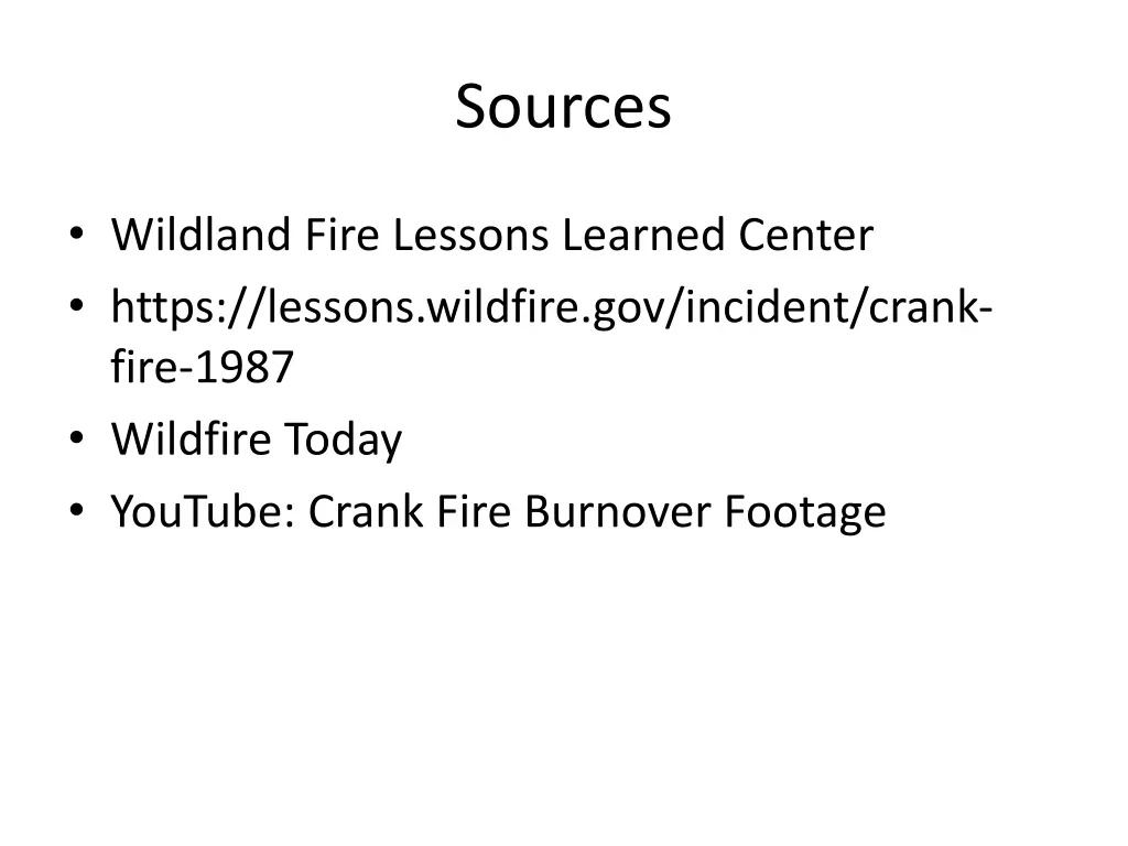 sources