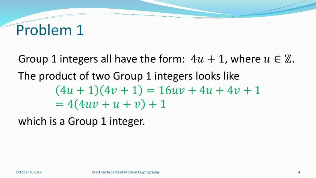 problem 1 2