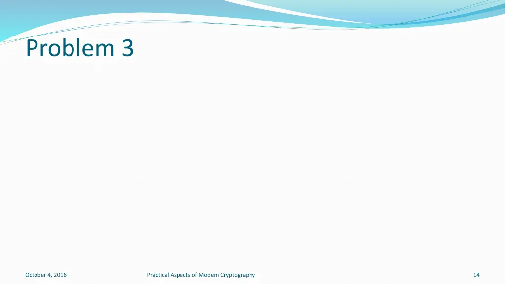problem 3