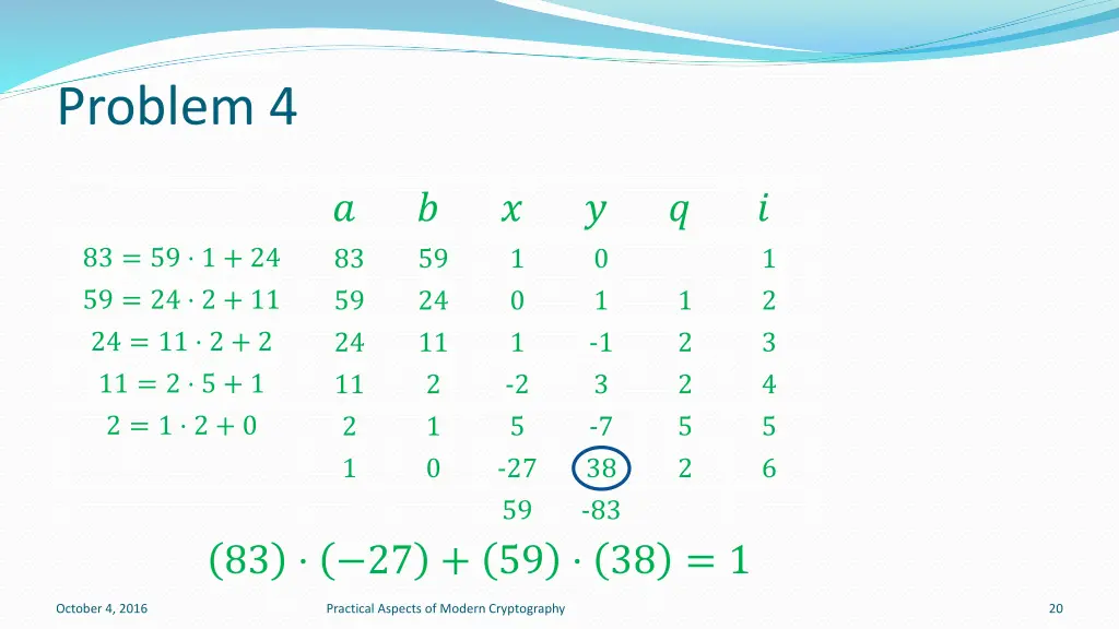 problem 4 3
