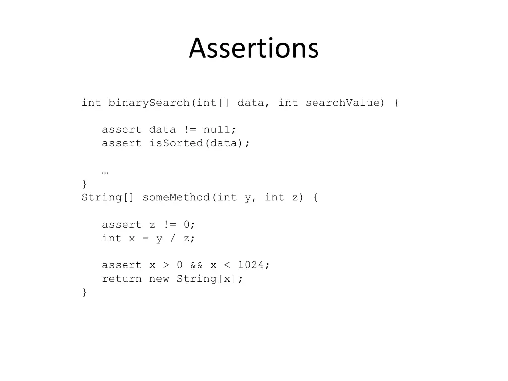 assertions 3