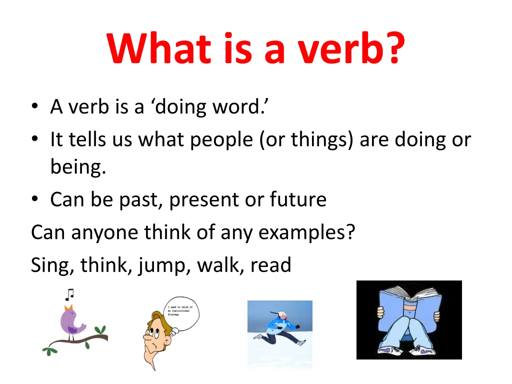what is a verb