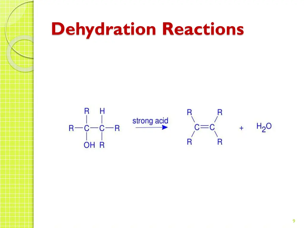 dehydration reactions