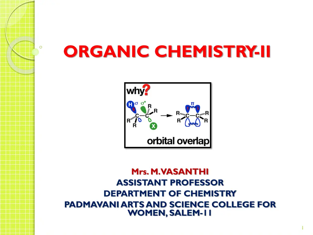 organic chemistry ii