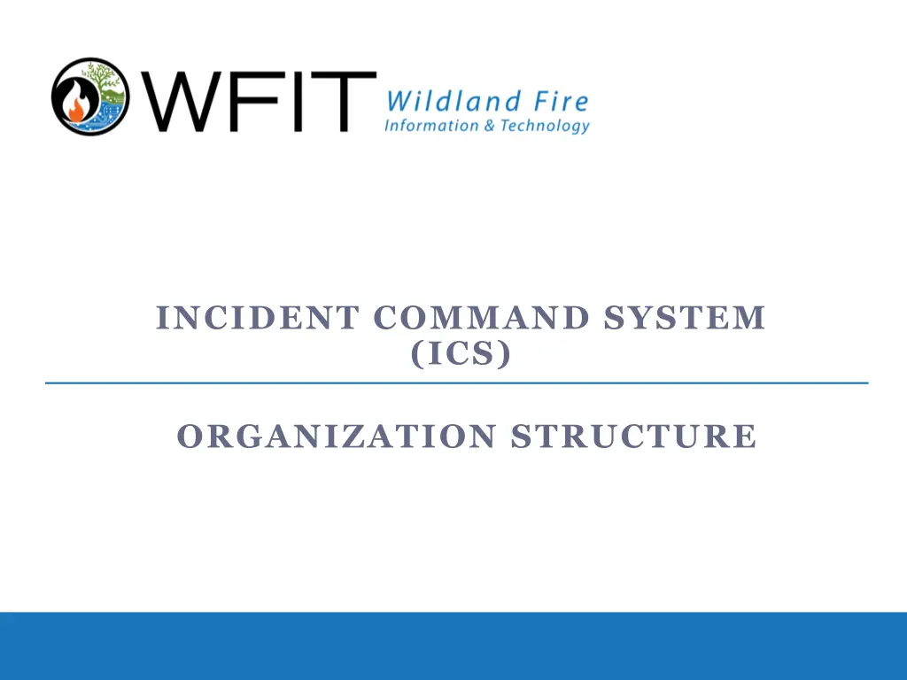 incident command system ics