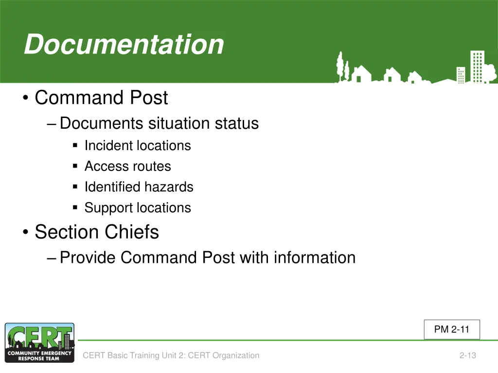 documentation