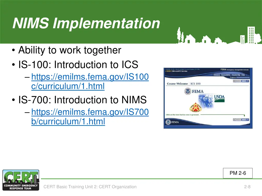 nims implementation
