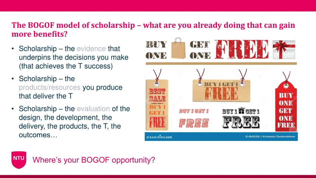 the bogof model of scholarship what