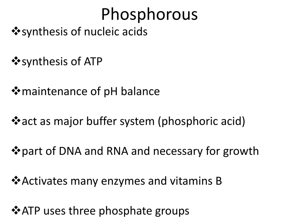 phosphorous