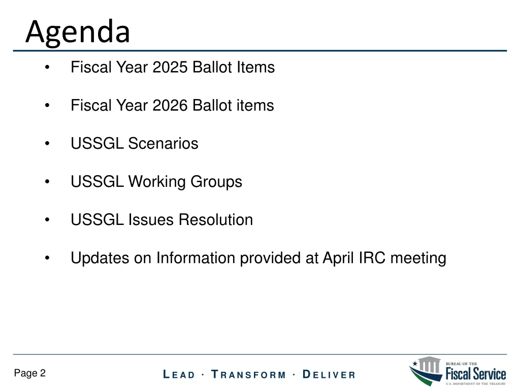 agenda fiscal year 2025 ballot items