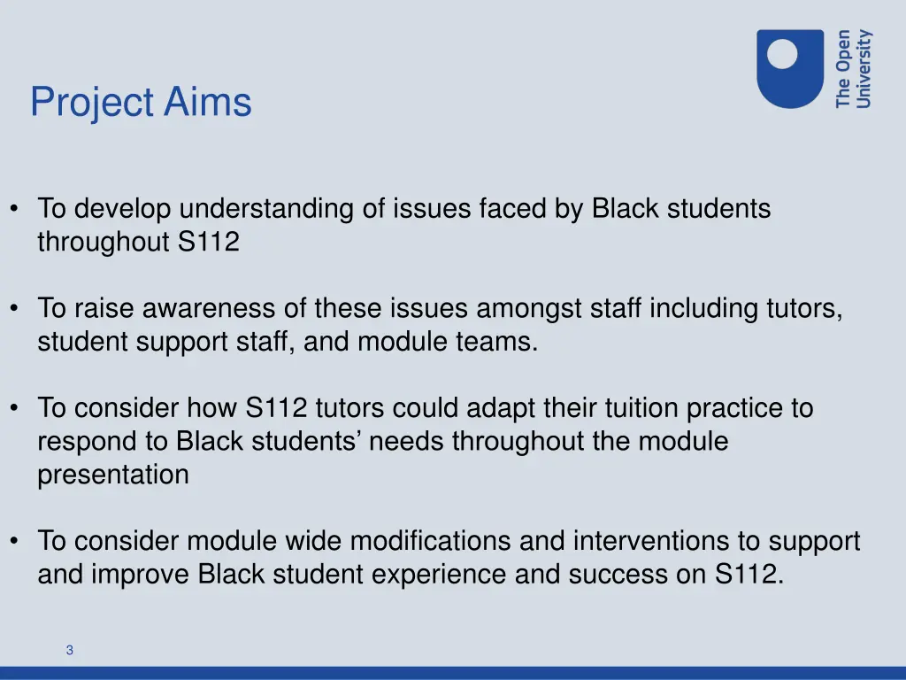 project aims