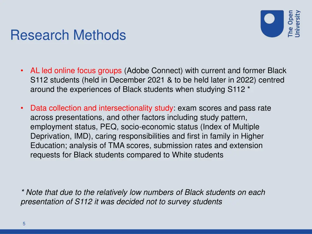 research methods