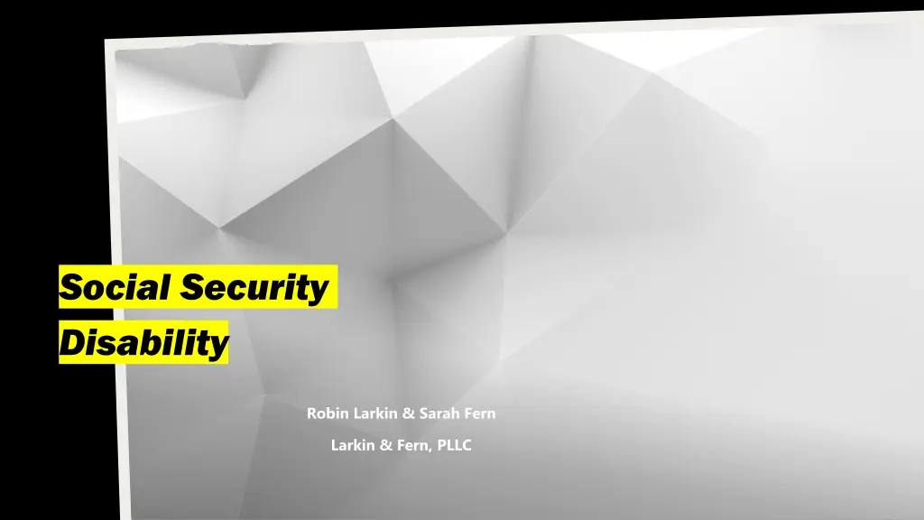 social security disability