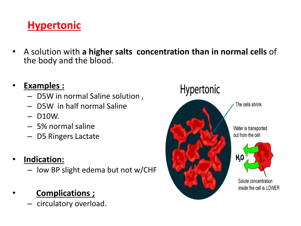 hypertonic
