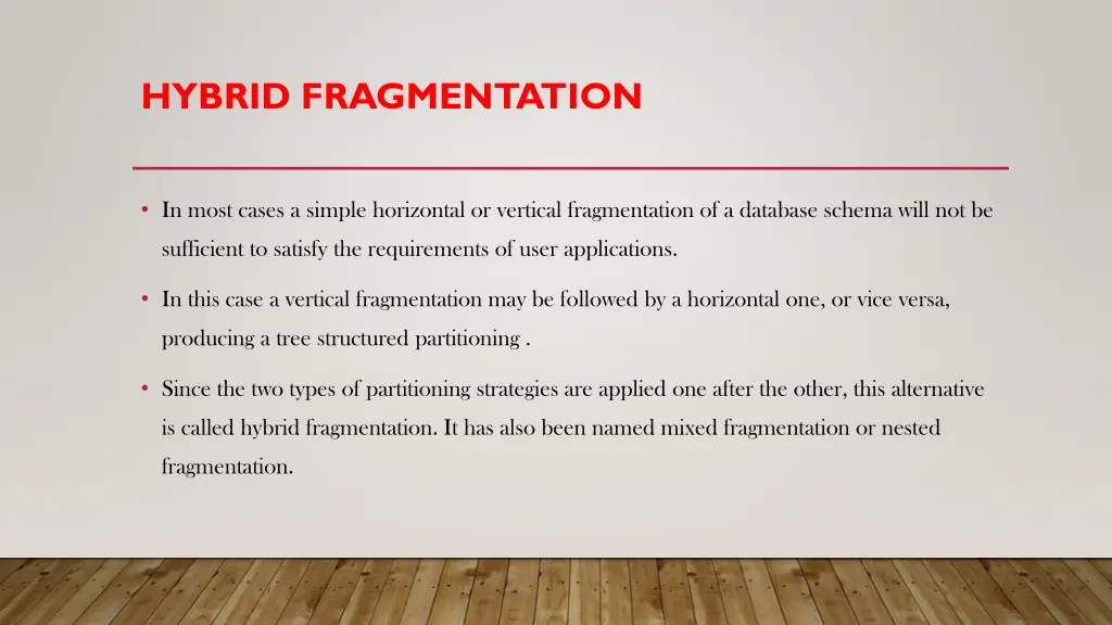 hybrid fragmentation