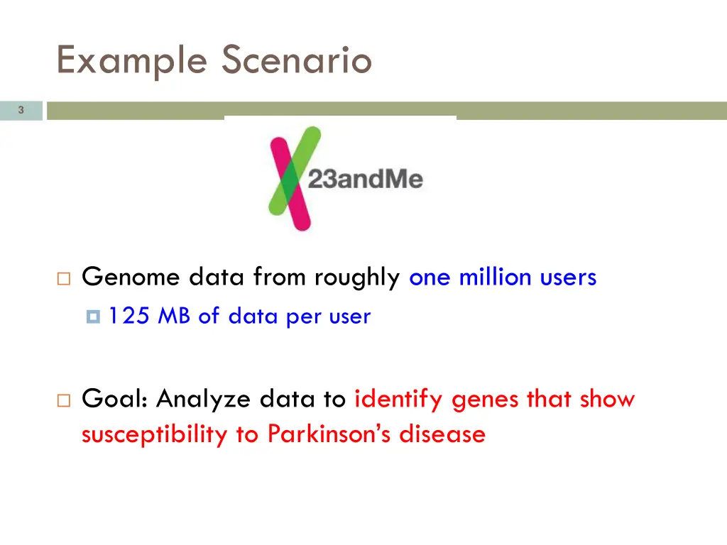 example scenario