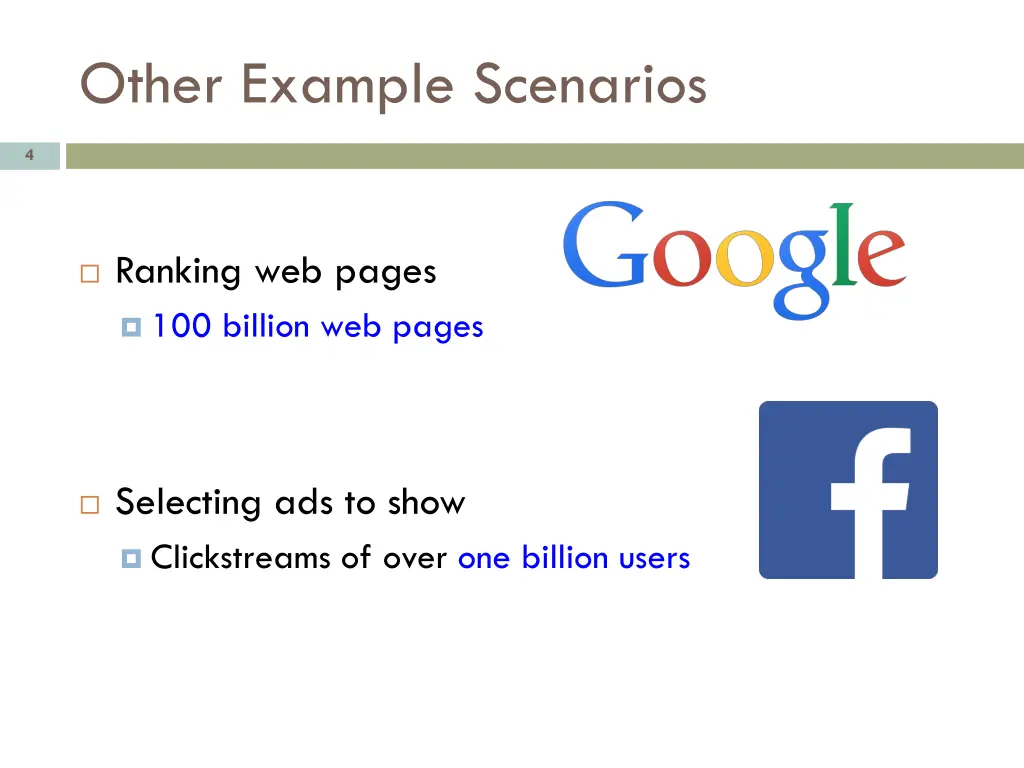 other example scenarios