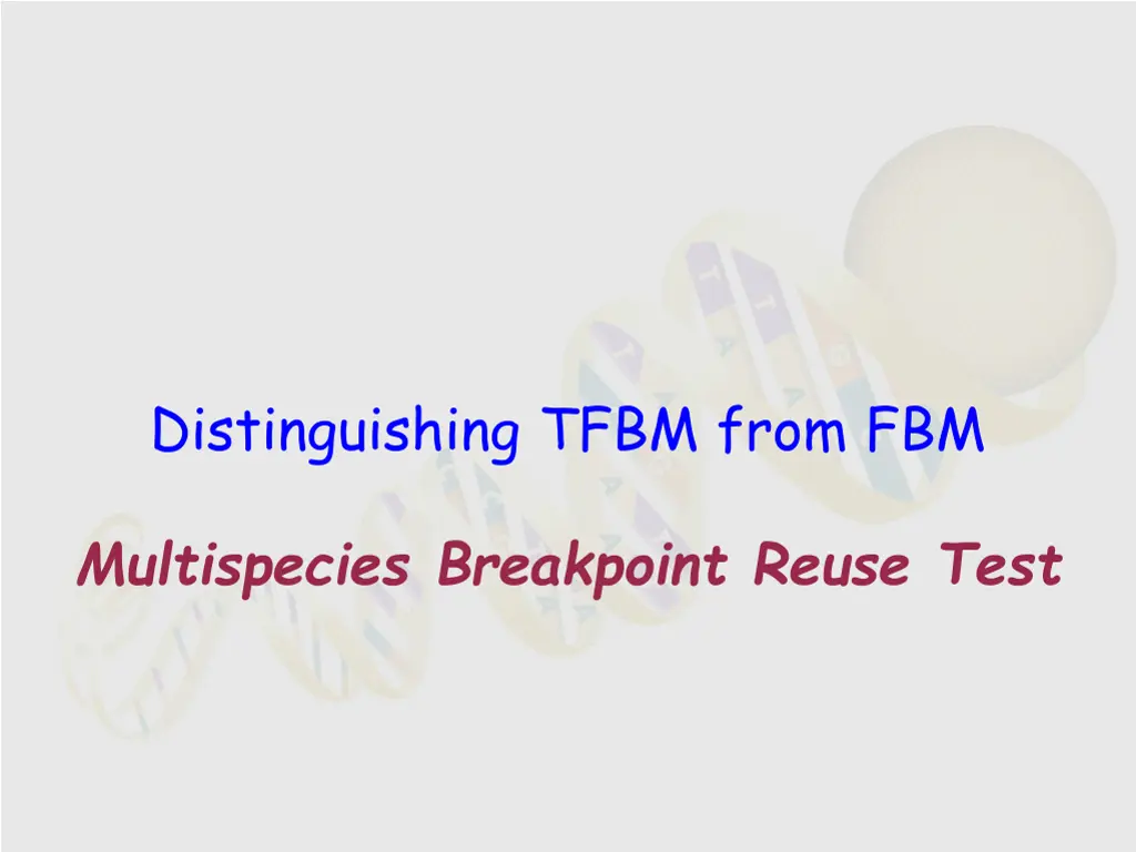 distinguishing tfbm from fbm