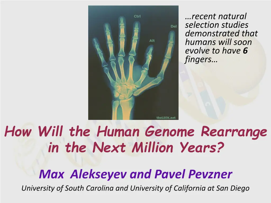 recent natural selection studies demonstrated