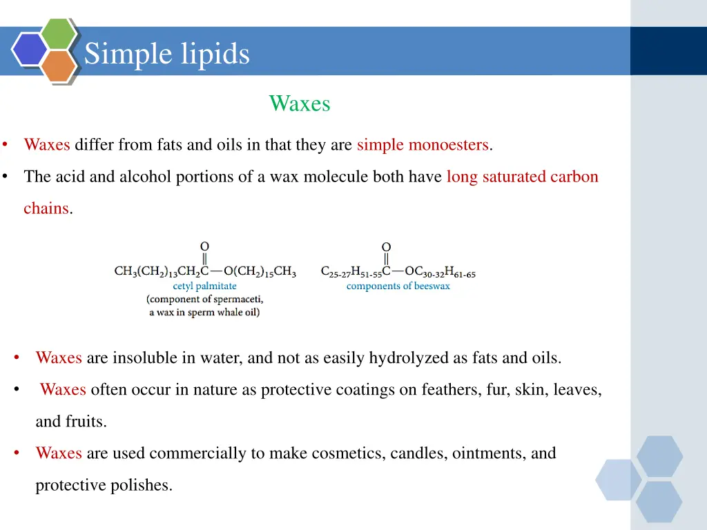 simple lipids 1
