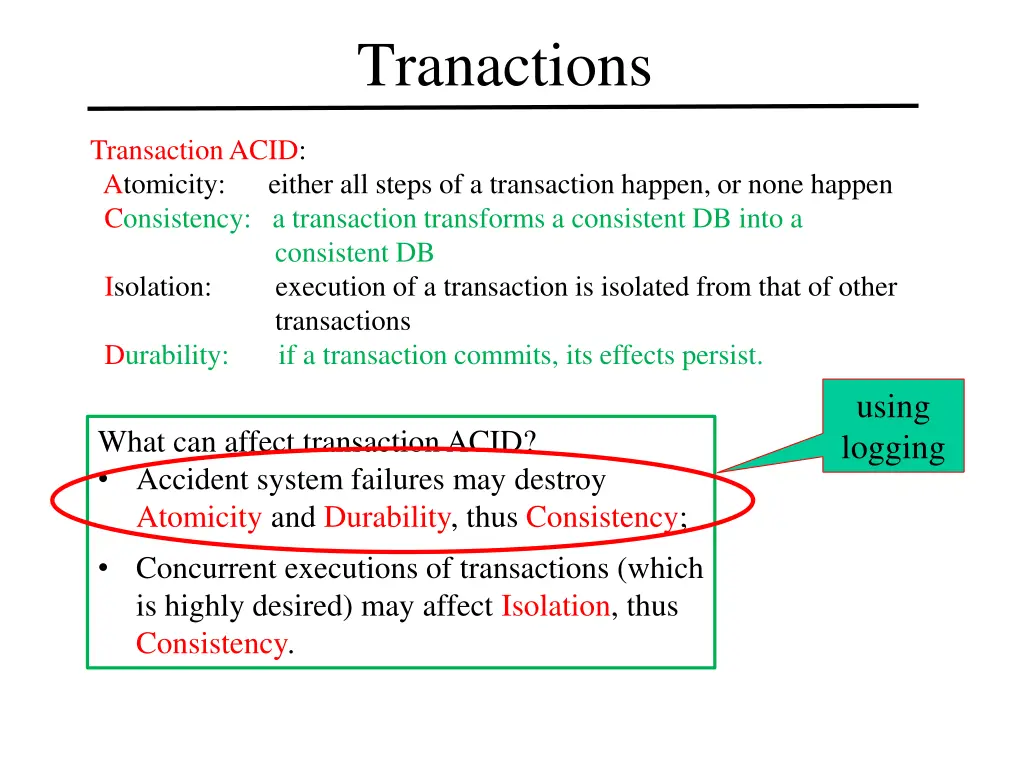 tranactions