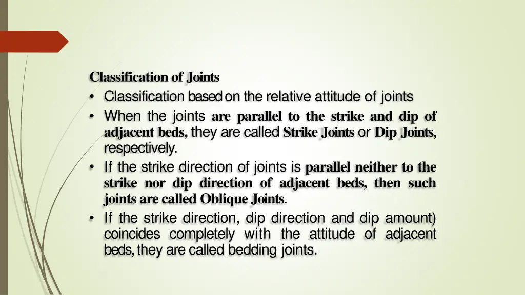 classification of joints classification based