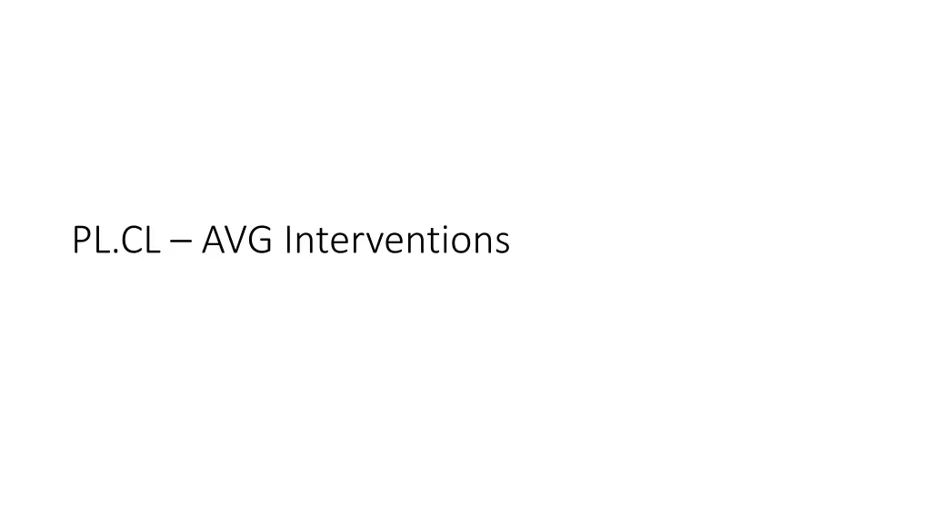 pl cl avg interventions