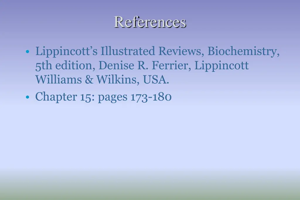 references