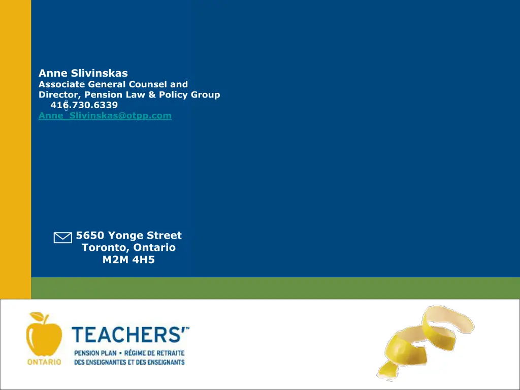 anne slivinskas associate general counsel