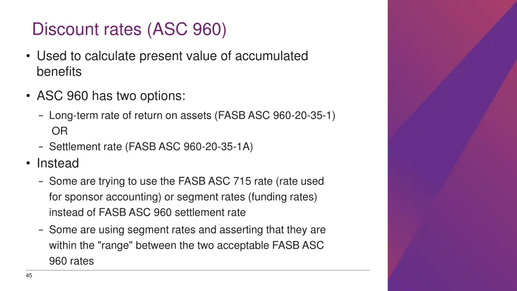 discount rates asc 960