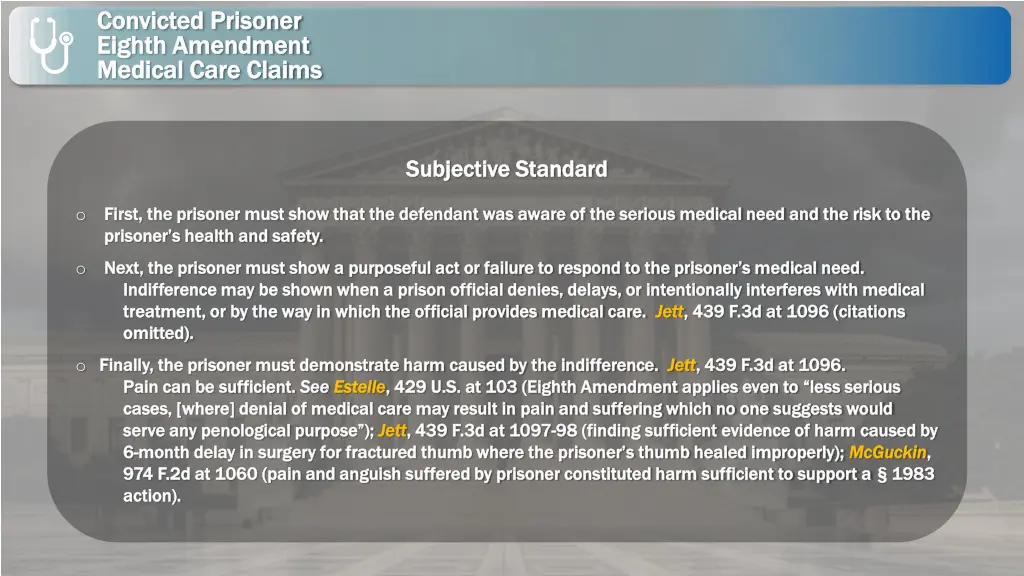 convicted prisoner convicted prisoner eighth 7