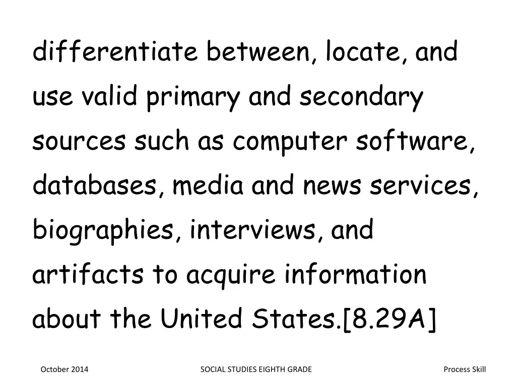 differentiate between locate and use valid