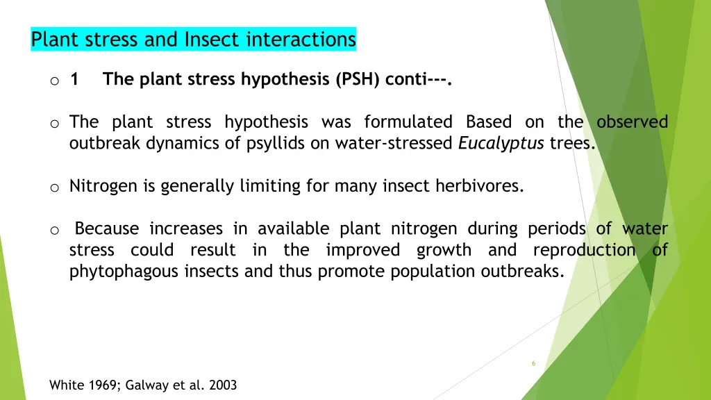 plant stress and insect interactions 3