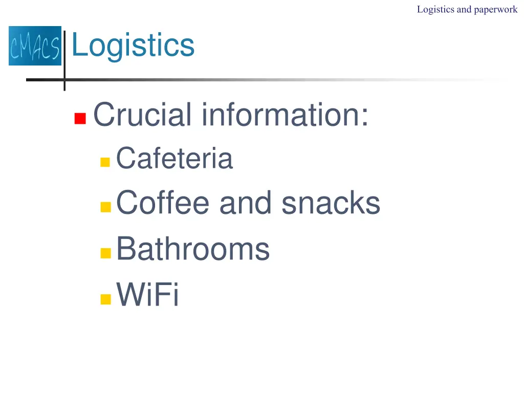 logistics and paperwork 1
